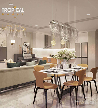 THIẾT KẾ THI CÔNG NỘI THẤT CĂN HỘ ORCHARD PARKVIEW (NOVALAND)